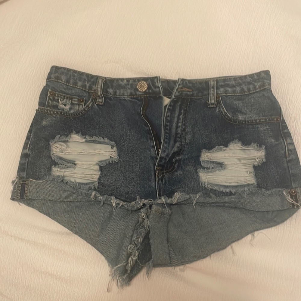 LITZ denim shorts